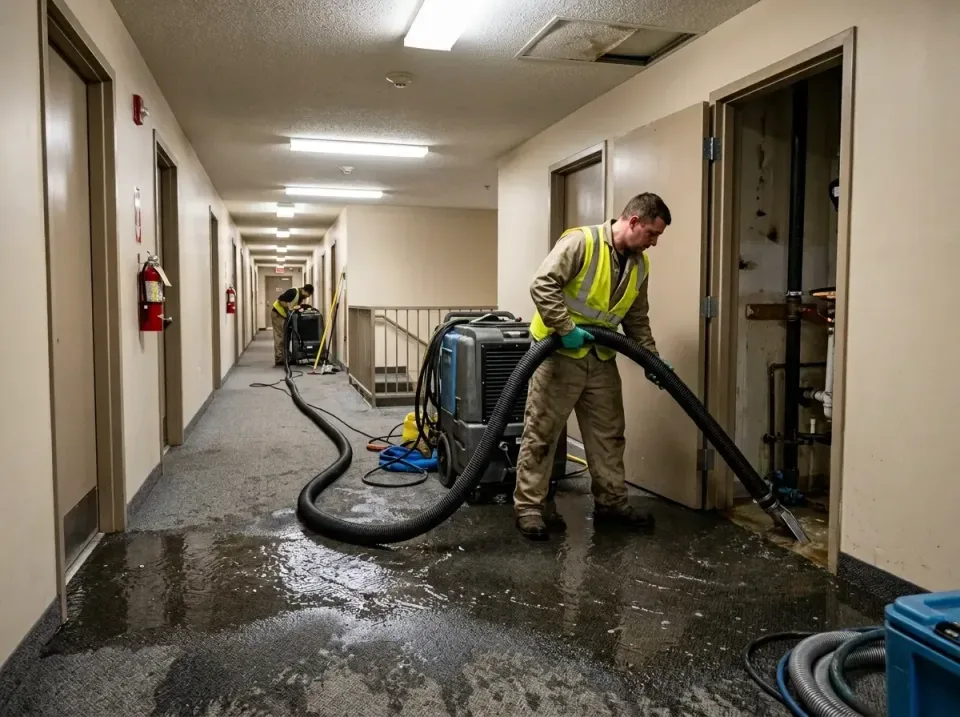 multi-unit-apartment-hallway-f-005 — frequently asked questions, Emergency Burst Pipe Water Extraction & Removal in Forestvi…